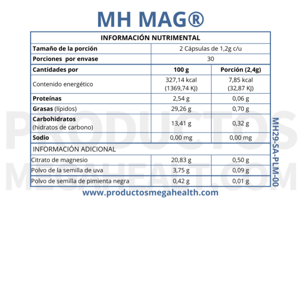 MH MAG: CLORURO DE MAGNESIO