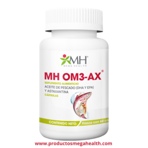 MH OM3-AX (OMEGA 3): ACEITE DE PESCADO Y ASTAXANTINA