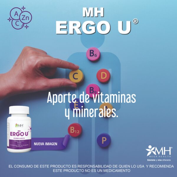 ERGO U (2) MH ERGO U: COENZIMA Q10 (UBIQUINOL)