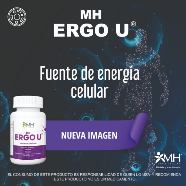 ERGO U (3) MH ERGO U: COENZIMA Q10 (UBIQUINOL)
