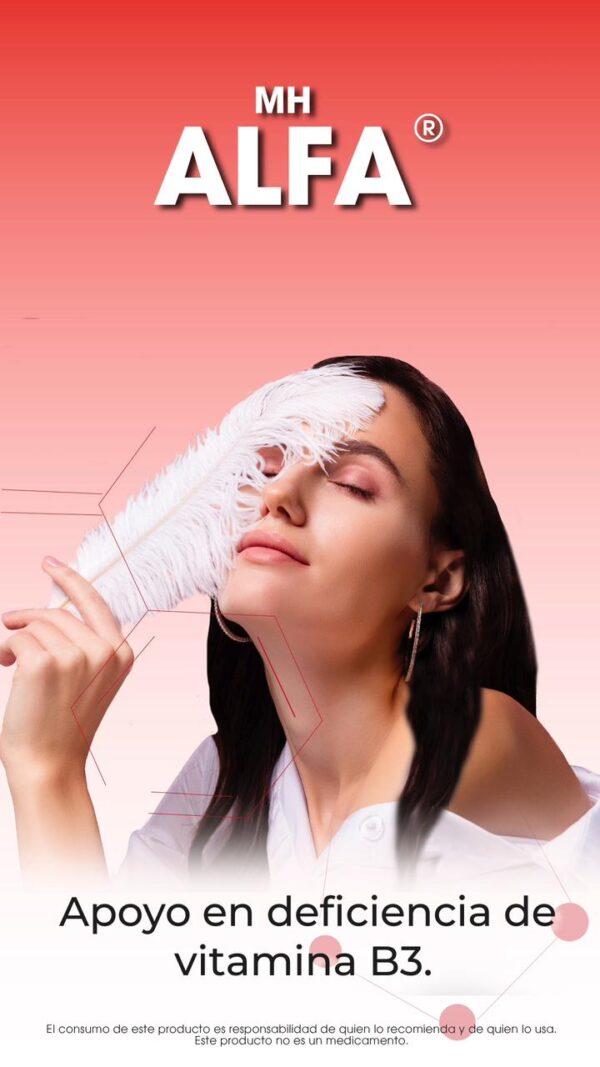 MH ALFA: ÁCIDO ALFALIPOICO Y VITAMINA B3