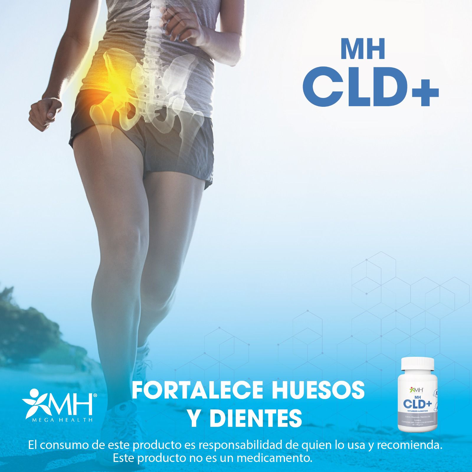 MH CDL+: CALCIO, VITAMINA D3 Y MAGNESIO